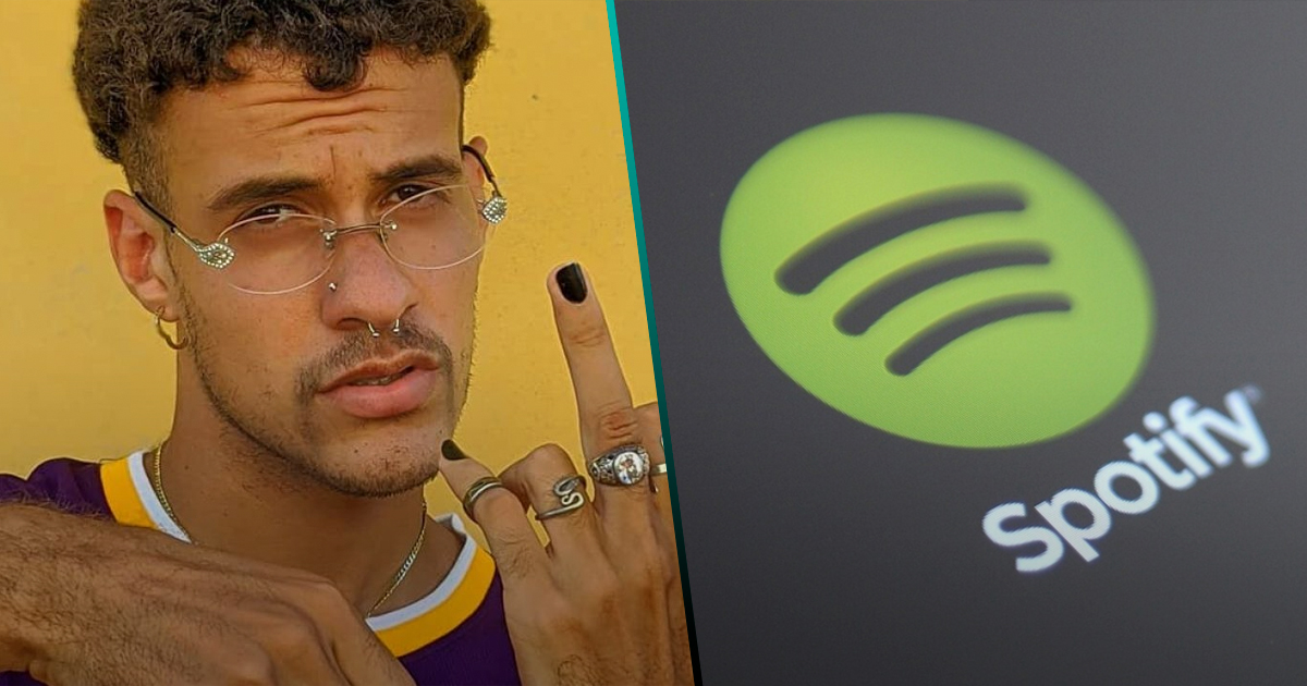 Bad Bunny: El artista más escuchado en Spotify de 2020 en todo el mundo