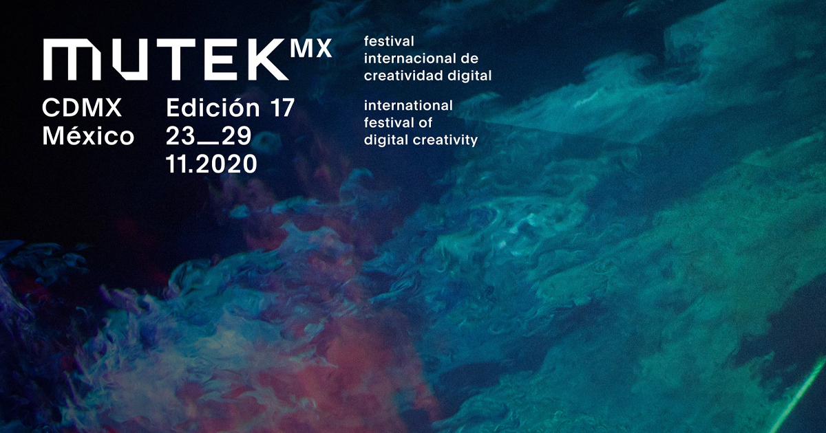 ¡Conoce el cartel oficial de la 17ª edición del festival MUTEK México!