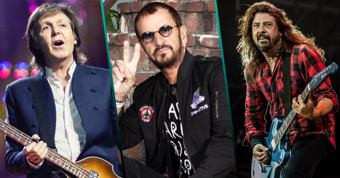 ¡Ringo Starr lanza nueva canción con Paul McCartney, Dave Grohl y más!