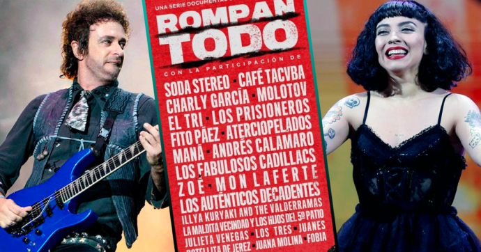 Netflix anuncia ‘Rompan todo’: Una nueva docu-serie sobre el rock en Latinoamérica