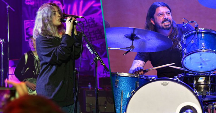 El nuevo sueño de Dave Grohl: Ser el baterista de la banda de su hija Violet