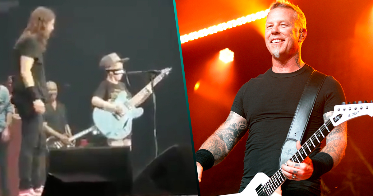 Flashback: El día que un niño subió al escenario de Foo Fighters para tocar un cover de, ¿Metallica?