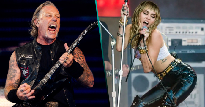 Miley Cyrus anuncia la lista de invitados de su disco de covers de Metallica