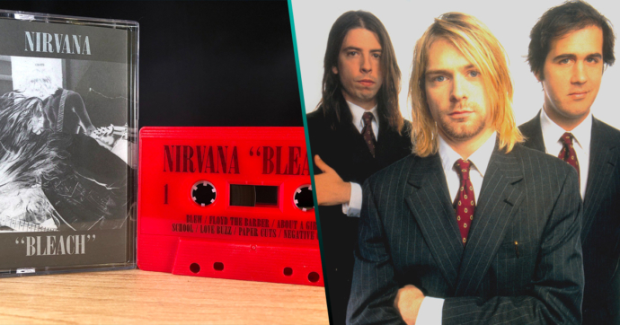 Nirvana: Anuncian casete edición especial del legendario disco ‘Bleach’