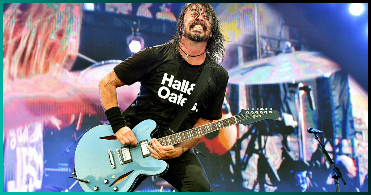 Dave Grohl revela cuáles discos de rock debes escuchar con tus hijos en casa