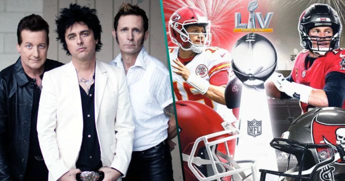 ¡Green Day también formará parte del Super Bowl LV!