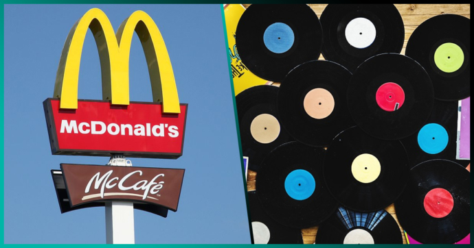 Cajita súper feliz: McDonald’s ahora regala discos de vinilo en sus paquetes de comida