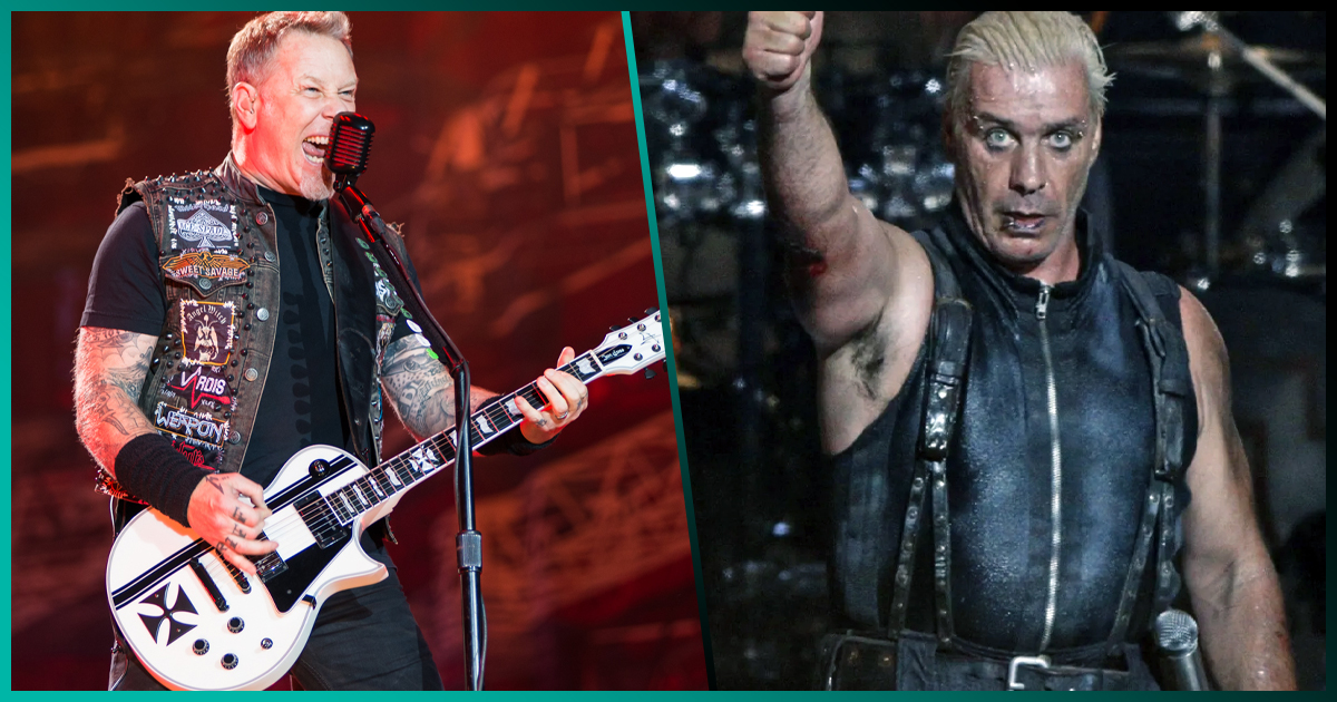 Escucha “Enter Sandman” de Metallica pero como si fuera una canción de Rammstein