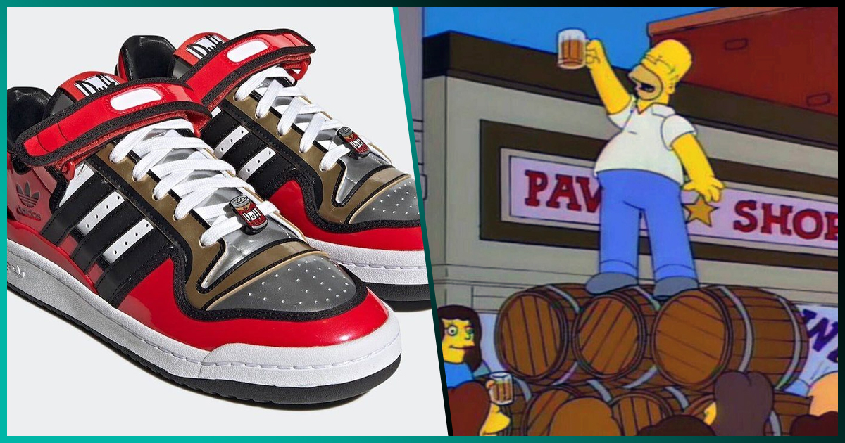 adidas y ‘Los Simpson’ anuncian los tenis oficiales de la cerveza Duff