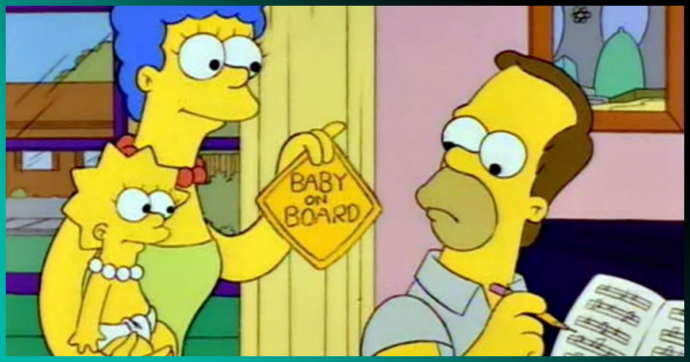 ‘Los Simpson’: La bebé que inspiró “Baby On Board” escribió un episodio para la serie