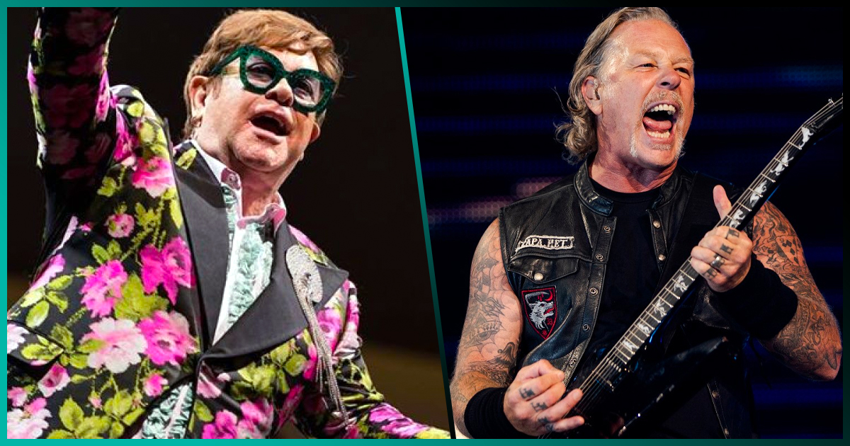 Elton John confirma colaboración con Metallica