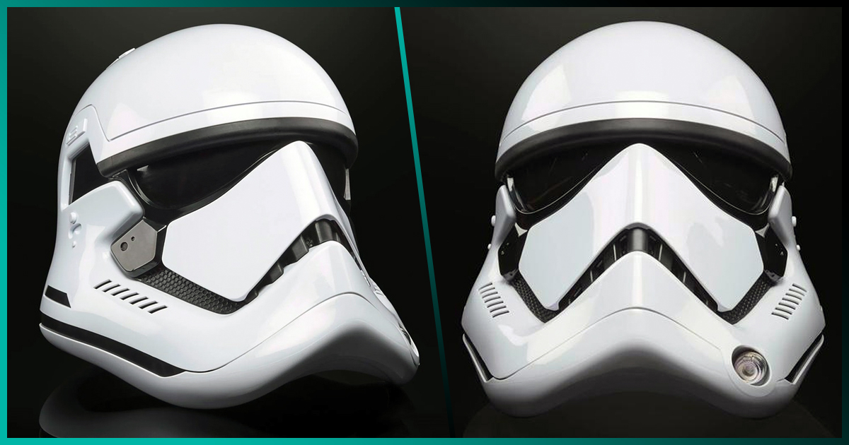 ¡Hasbro revela el casco oficial de Stormtrooper de la First Order de ‘The Last Jedi’!