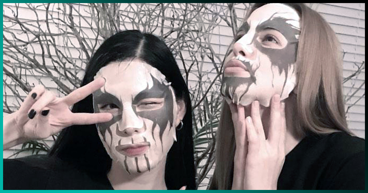 Lanzan mascarillas de Corpse Paint para que parezcas un verdadero fan de death metal
