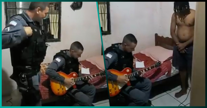 Policías arrestan a traficante y celebran tocando covers de Metallica con su guitarra