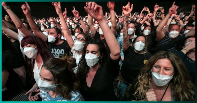 Científicos de España concluyen que los conciertos no son focos de contagio