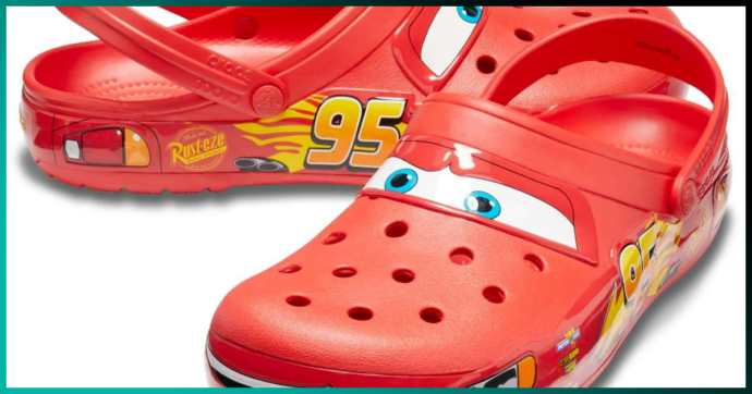 Crocs lanza un modelo oficial para adultos de “Rayo McQueen” de ‘Cars’