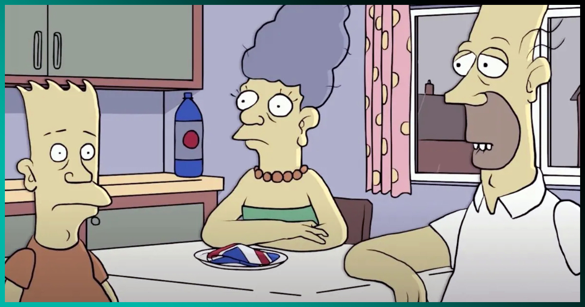 ‘Los Simpson’: La inquietante versión británica de la familia amarilla