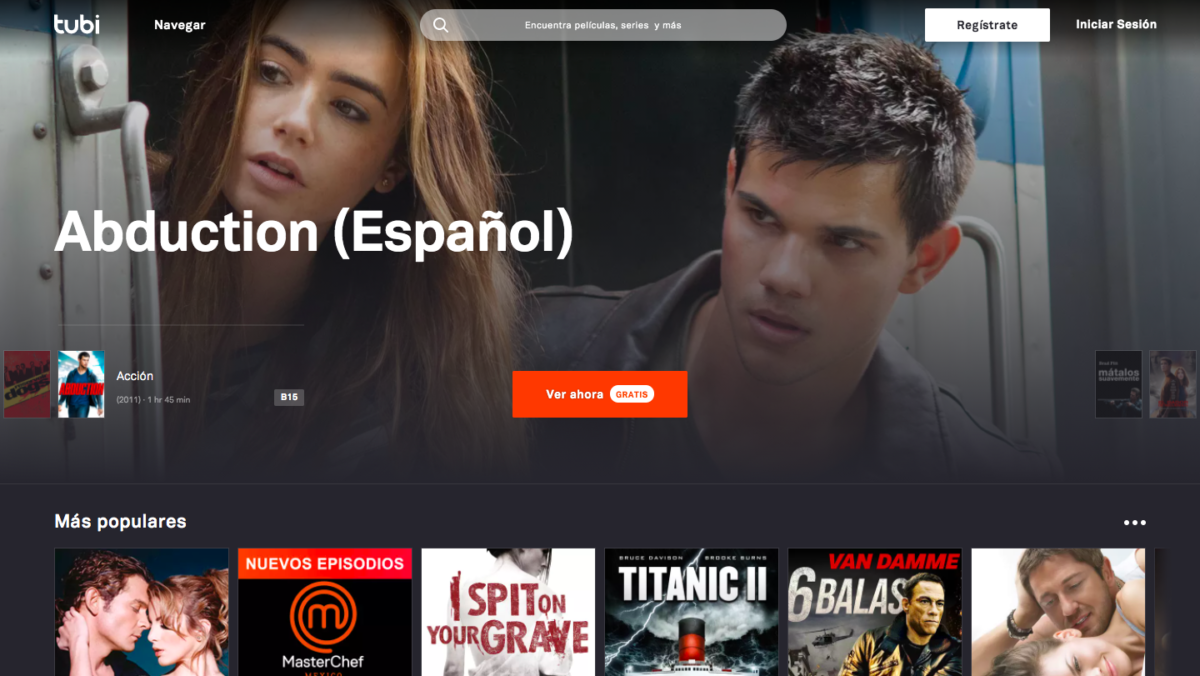 Las 20 Páginas Web para Ver Gratis en