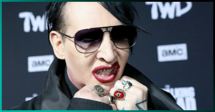 Giran orden de arresto contra Marilyn Manson por atacar a camarógrafo en 2019