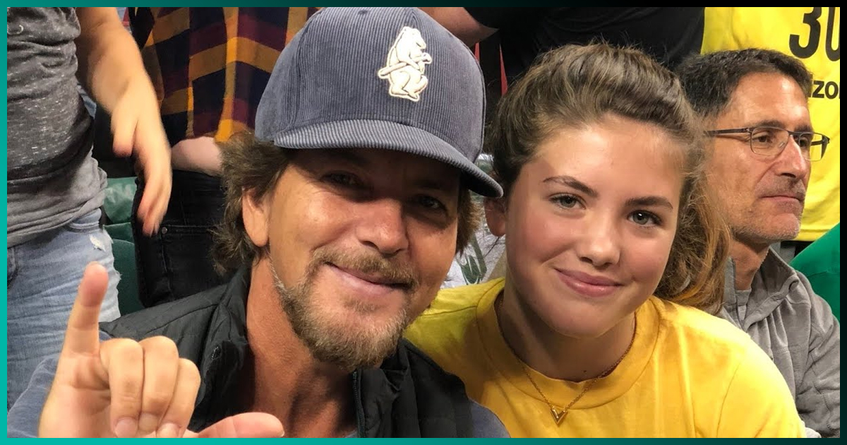 La hija de Eddie Vedder de Pearl Jam canta en una nueva canción co-escrita por su papá