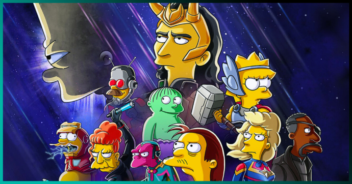 Disney+ y Marvel anuncian el crossover oficial de ‘Los Simpson’ y ‘Loki’