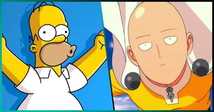‘Los Simpson’ rinden tributo a ‘One Punch Man’ con un cameo especial de “Saitama”