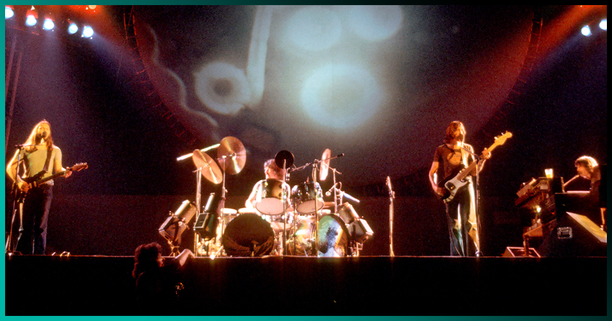 Surge en YouTube un concierto de Pink Floyd de 1975 tocando todo el ‘Dark Side of the Moon’