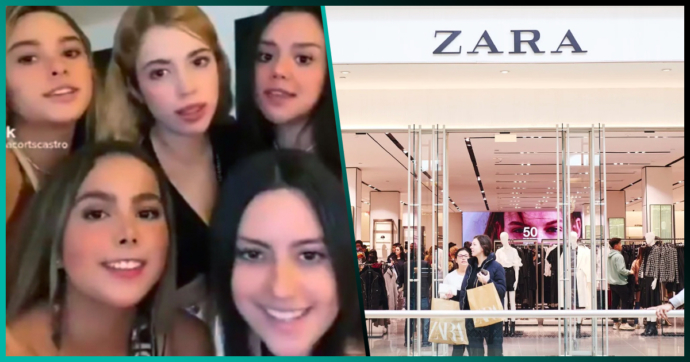 TikTokers presumen su ropa marca Zara y en redes las critican por clasistas