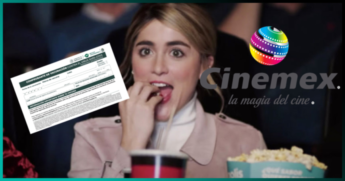 Tu vacuna te invita al cine: Cinemex ofrece 2×1 si muestras tu comprobante de vacunación