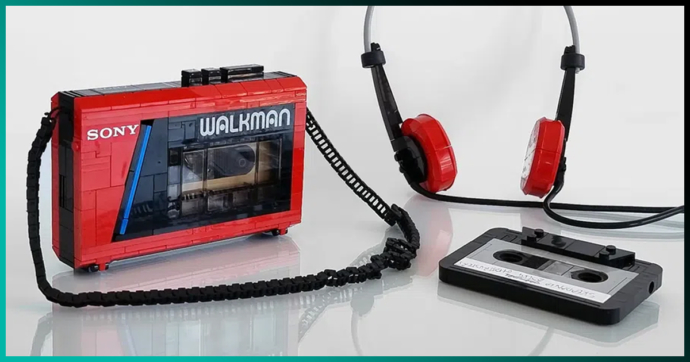 LEGO: Checa el asombroso set inspirado en el clásico Walkman de Sony de los 90s