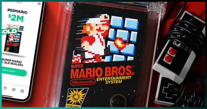 Récord mundial: Una copia de ‘Super Mario Bros.’ de NES se vende en $40 millones de pesos