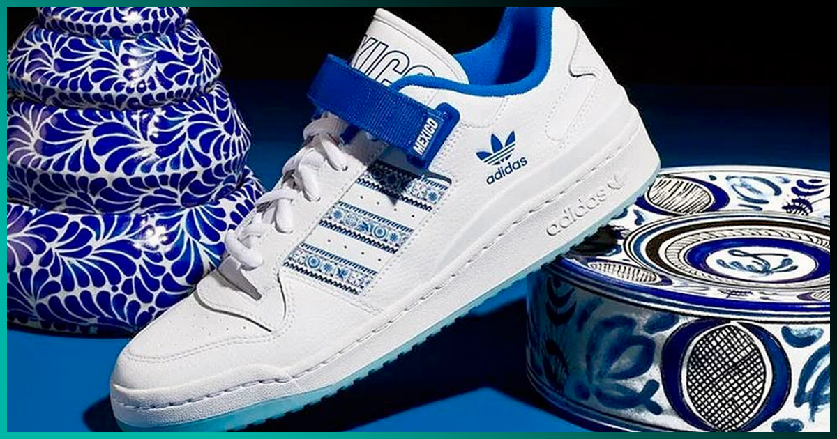 Adidas presenta los nuevos tenis inspirados la talavera mexicana