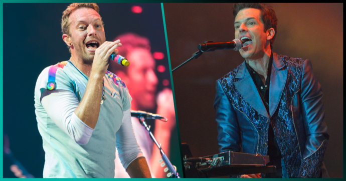 Chris Martin de Coldplay comparte su canción favorita de The Killers de todos los tiempos