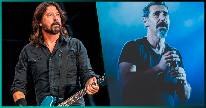 Mira a Foo Fighters coverear a Dead Kenedys con Serj Tankian de System of a Down