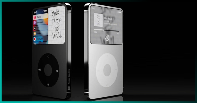 Mira cómo luce el iPod Classic 2023: Una nueva versión del famoso reproductor de música de Apple