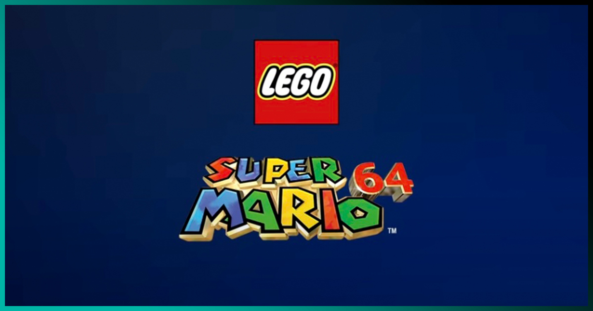 LEGO anuncia el set oficial de ‘Super Mario 64’ con más de 2 mil piezas
