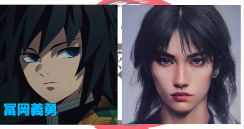 Kimetsu No Yaiba: This is what 'Demon Slayer' characters would look like in real life 7 Captura de pantalla 2021 10 18 a las 15.56.46
