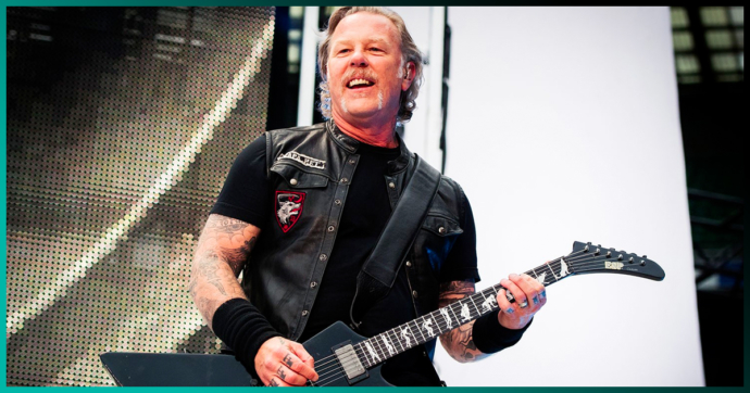 James Hetfield revela quién iba a ser el frontman de Metallica en lugar de él