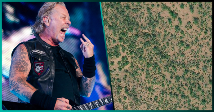James Hetfield de Metallica vende terrenos cerca de la frontera con México en $1.2 MDD