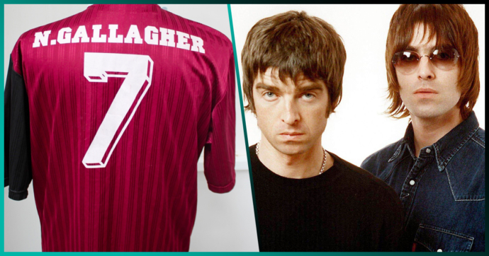 Oasis subastarán jerseys de futbol soccer personalizados y un pandero maltratado
