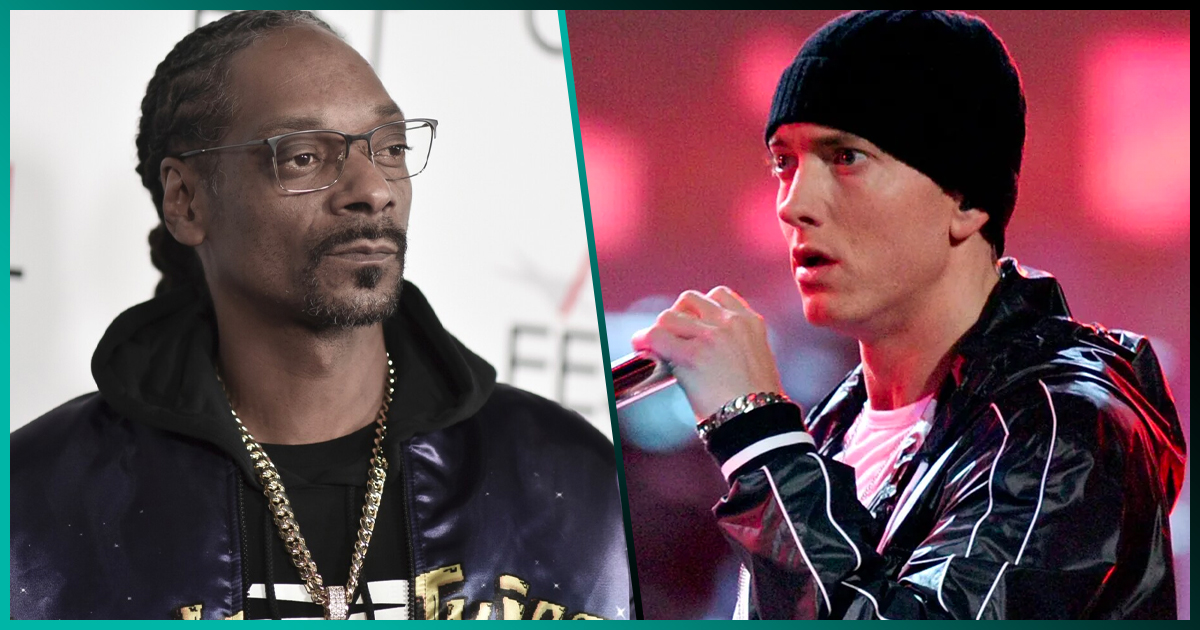Snoop Dogg se disculpa con Eminem y esto es lo que dijo al respecto