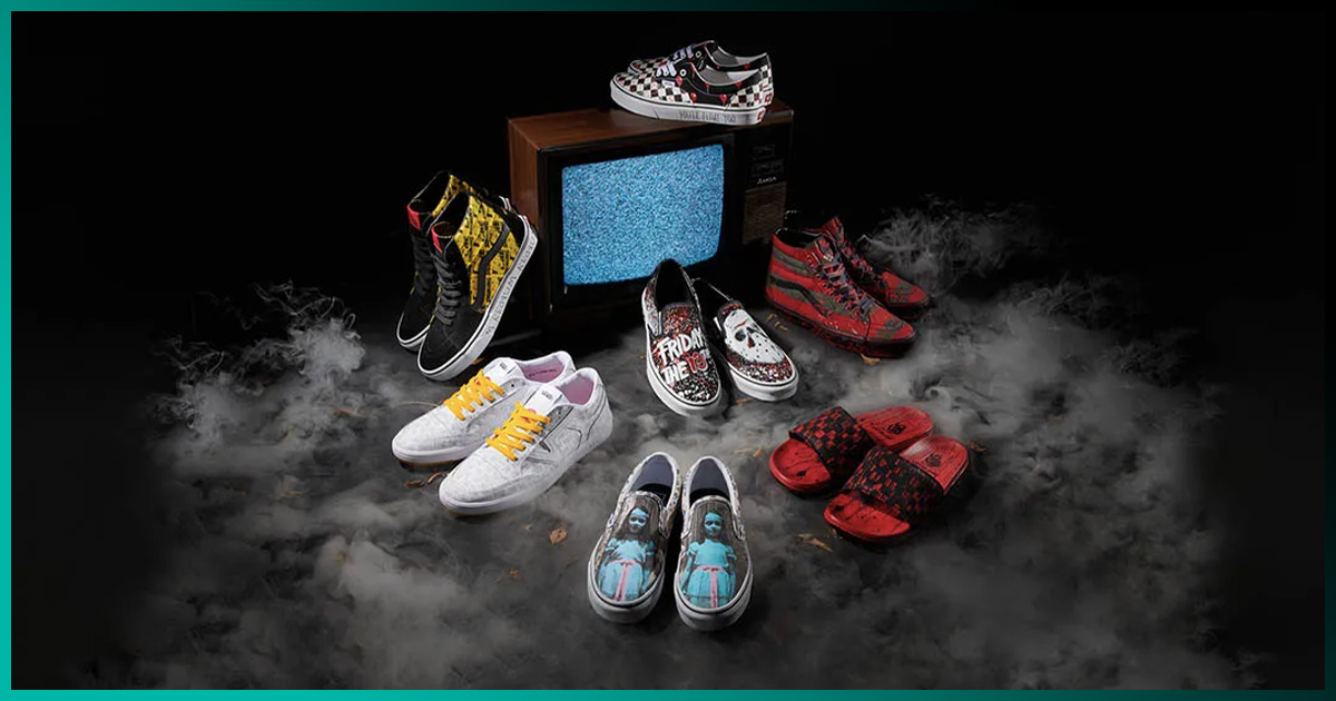 Vans anuncia mega colección de tenis inspirada en Halloween