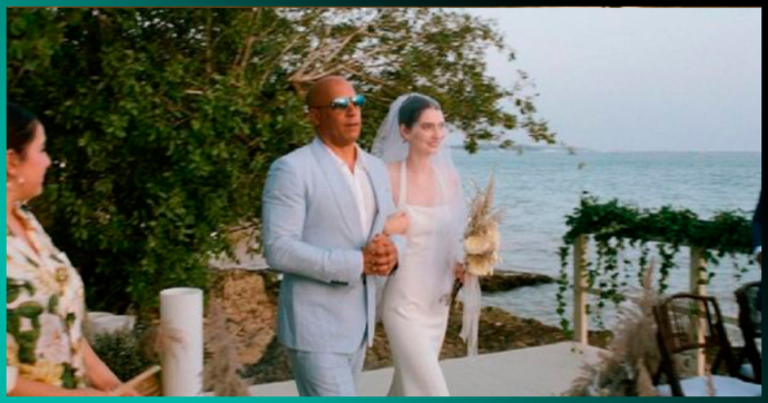 Vin Diesel acompañó a la hija de Paul Walker al altar en su boda