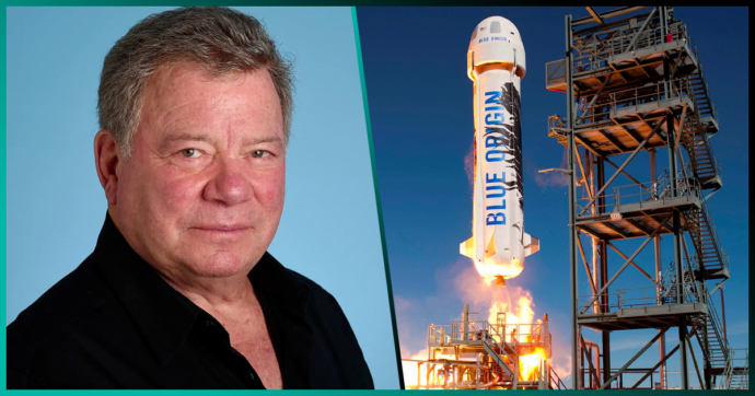 William Shatner de ‘Star Trek’ viajará al espacio con Blue Origin