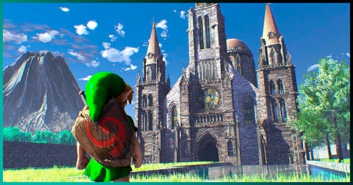 Mundo perfecto: así se vería ‘The Legend Of Zelda’ si lo actualizaran a Unreal Engine 5.