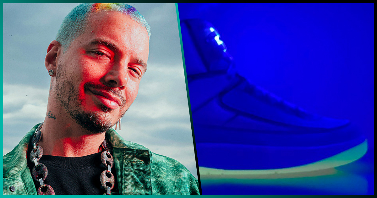 J Balvin y Nike anuncian nueva colaboración: Unos Air Jordan 2 que brillan en la oscuridad