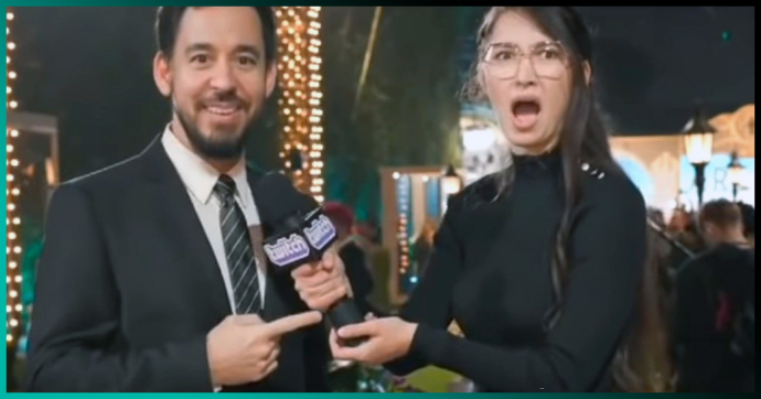 Reportera no sabe que está entrevistando a Mike Shinoda de Linkin Park y enloquece