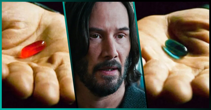 The Matrix: Keanu Reeves revela cuál píldora eligiría y por qué, ¿la roja o la azul?