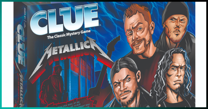 Metallica lanza su propia versión del famoso juego de mesa ‘Clue’