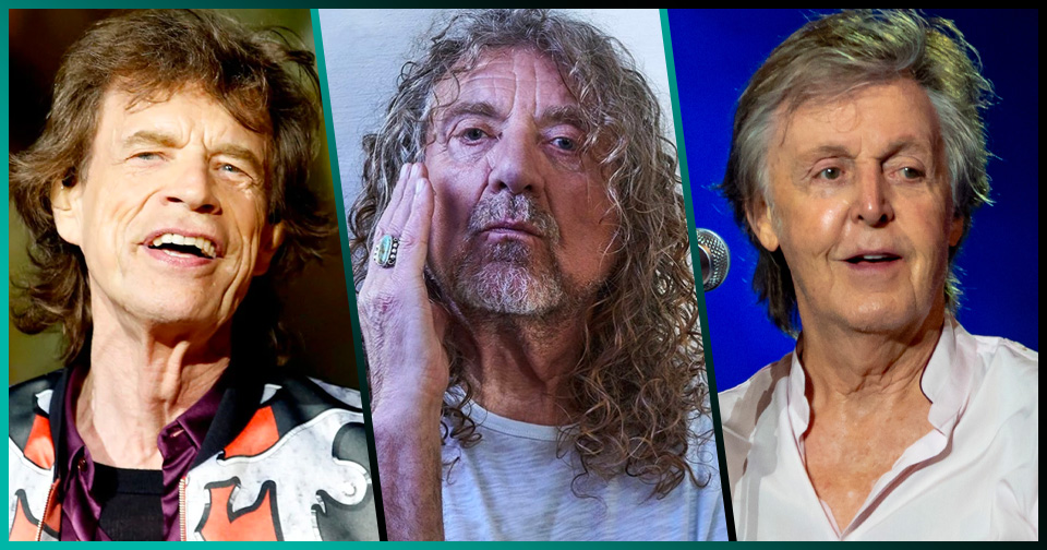 Robert Plant tiene la solución para el pleito entre The Rolling Stones y The Beatles